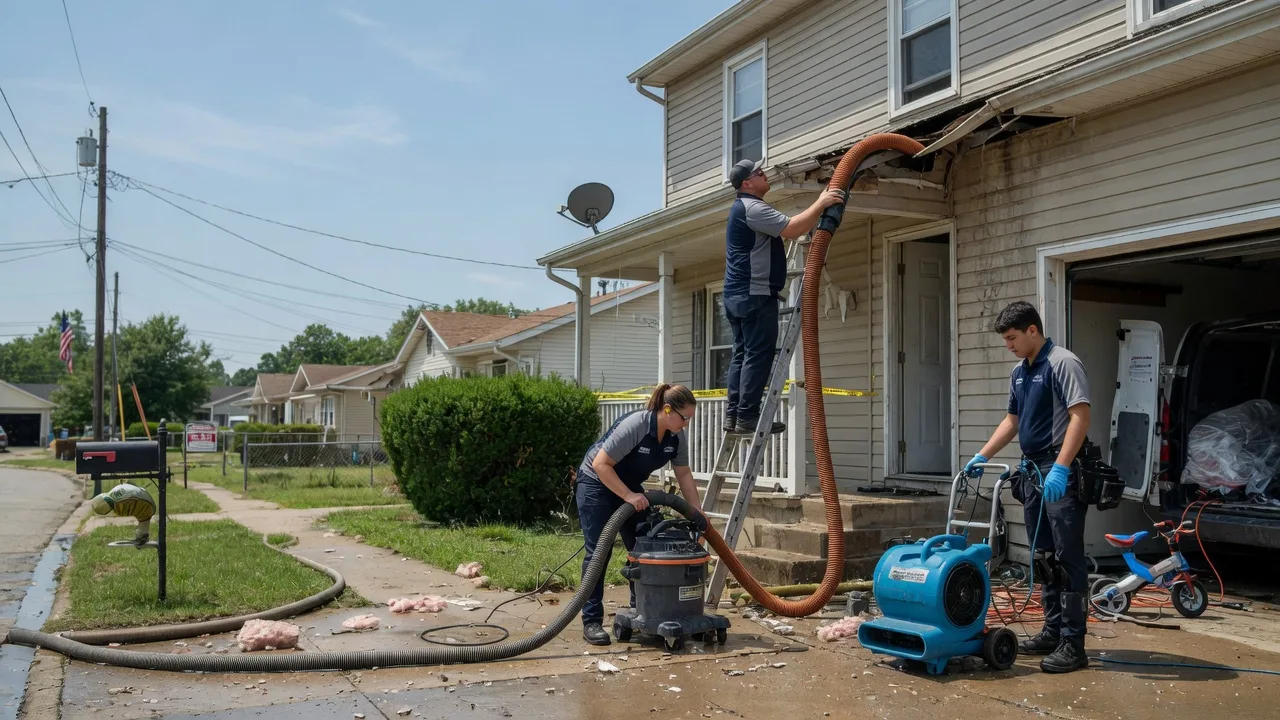 Water Damage Restoration in Burnside, PA near me